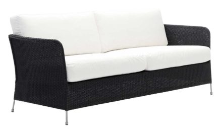 SIKA DESIGN Orion 3 pers. havesofa inkl. hynder – sort