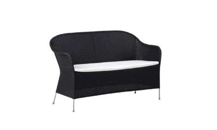 SIKA DESIGN Athene 2-pers. Havesofa inkl. hynder – Sort