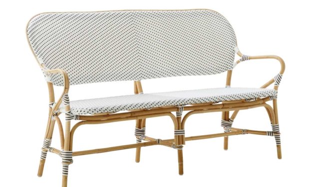 SIKA DESIGN Isabell bænk  Hvid
