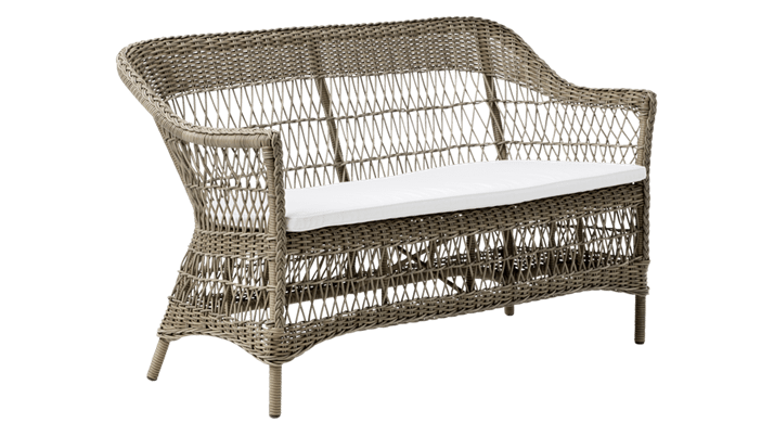 SIKA DESIGN Charlot 2-pers. havesofa inkl. hynde – Antik