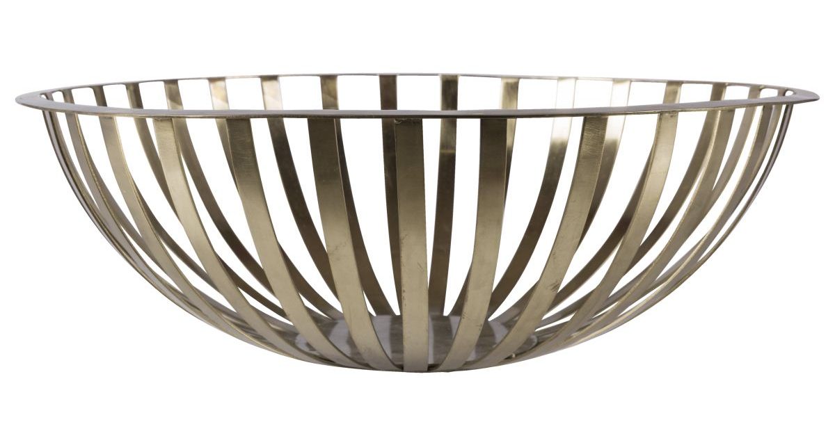 CANETT Brass skål – Messing