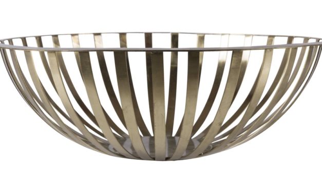 CANETT Brass skål – Messing