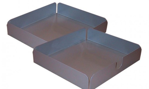 Space metal bakker, grå