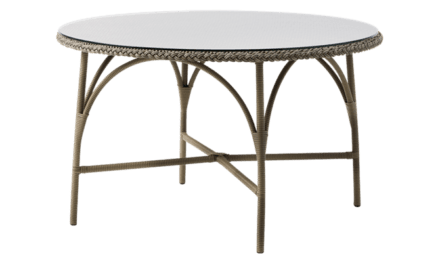 SIKA DESIGN Victoria rundt havebord m/glasplade