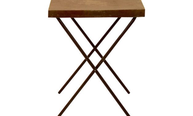 SJÄLSÖ NORDIC Træbord med metalplade