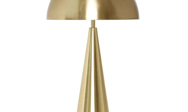 H&Uuml;BSCH bordlampe – messing, metal