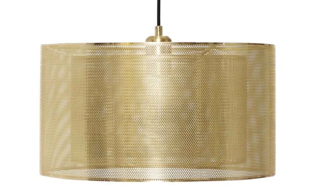 H&Uuml;BSCH loftlampe – messing, metal