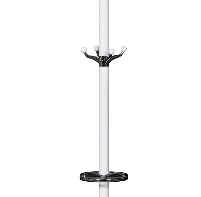 Allan stumtjener – hvid m. marmor