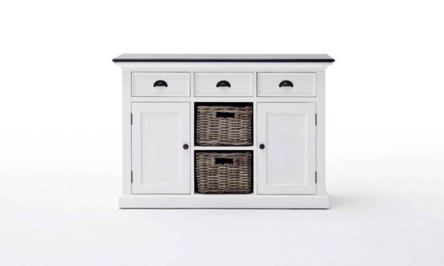 NOVASOLO Halifax Skænk med skydedøre