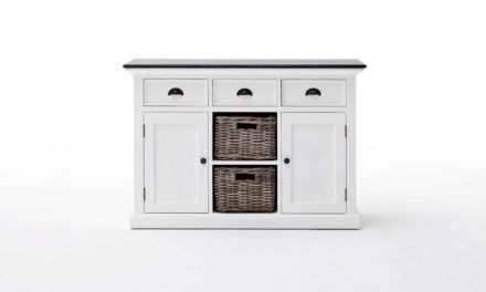 NOVASOLO Halifax Skænk med 2 kurve