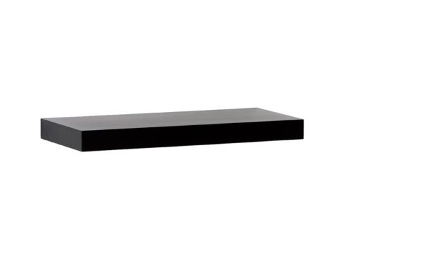 Shelf Floating hylde, sort, 90cm