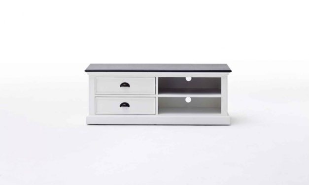 NOVASOLO Halifax Medium TV-bord med 2 skuffer