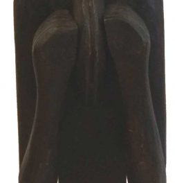 TRADEMARK LIVING Stor indisk træfigur – bækken spiller