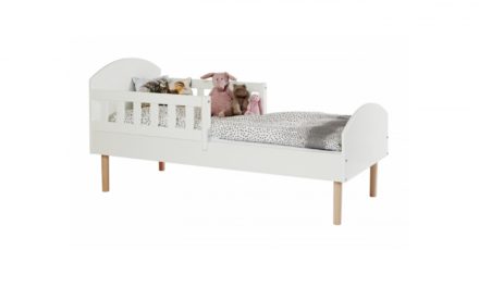 MANIS-H Eos børneseng – hvid/bøg (160×70)
