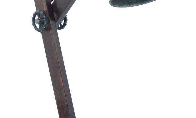 FUHRHOME Madrid bordlampe sort zink