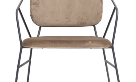 Brun loungestol "Klever"