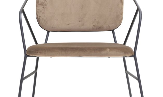 Brun loungestol "Klever"