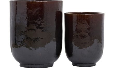 HOUSE DOCTOR mørkebrun potte "Pho"