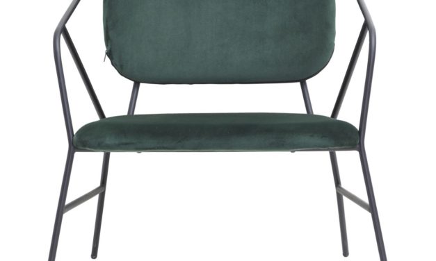Grøn Loungestol "Klever"