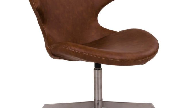 HOUSE NORDIC Zampi lænestol i brunt kunstlæder