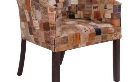 HOUSE NORDIC Hakim lænestol i læder og mangotræ