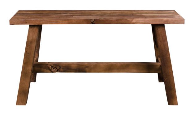 HOUSE NORDIC Barcelona Teak bænk i teaktræ 90x25xh45 cm