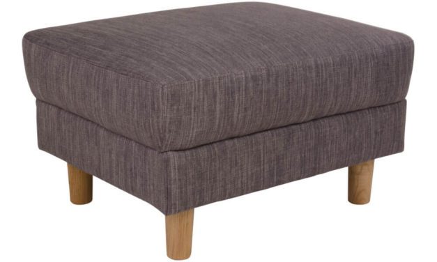 HOUSE NORDIC Artena puf i lysegråt stof