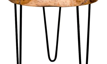 HOUSE NORDIC Ferrol Teak rundt sofabord i teaktræ