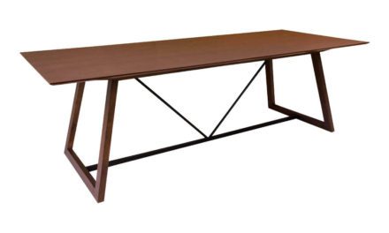 HOUSE NORDIC Hellerup spisebord i valnød finér