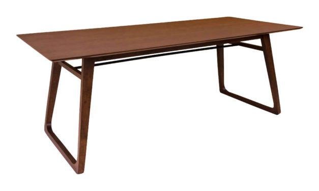 HOUSE NORDIC Hellerup spisebord i valnød fin&eacute;r