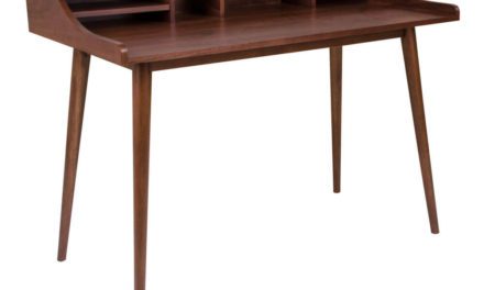 HOUSE NORDIC Hellerup skrivebord i valnøddefinér