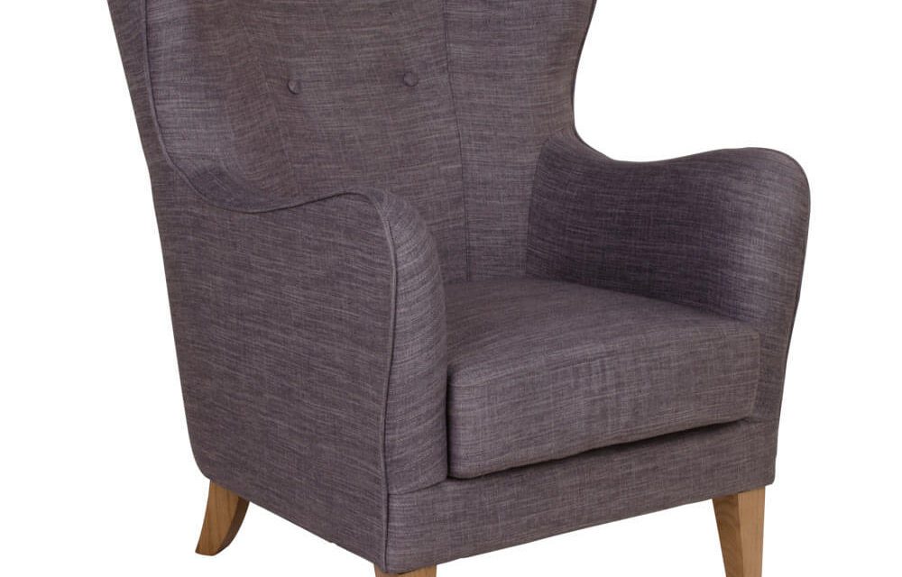 HOUSE NORDIC Campo lænestol i lysegråt stof