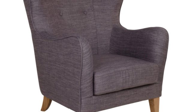 HOUSE NORDIC Campo lænestol i lysegråt stof