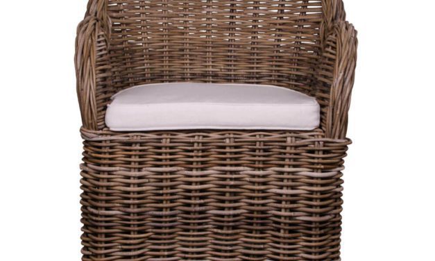 HOUSE NORDIC Sevilla lænestol i kubu grå med hynde