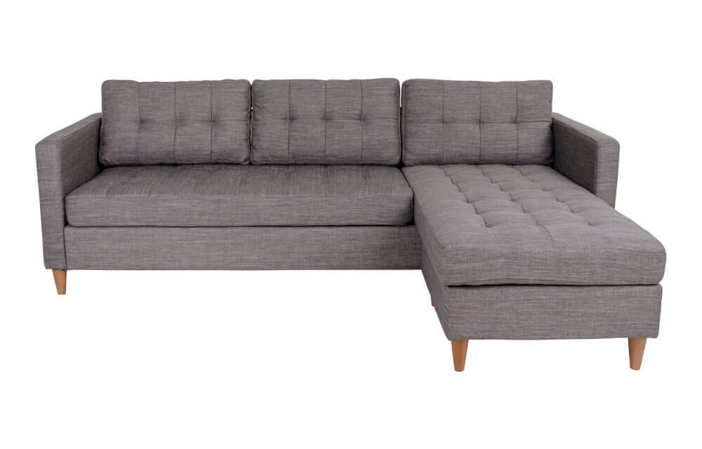 HOUSE NORDIC Marino sofa i lysegråt stof