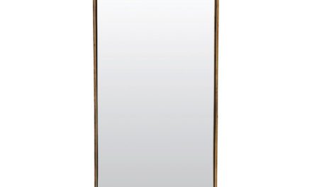 HOUSE DOCTOR Reflektion Spejl med messing belagt ramme