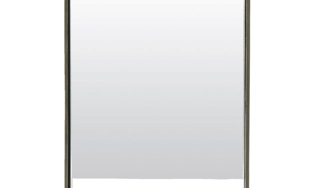 HOUSE DOCTOR Reflektion Lille spejl med sort jern ramme