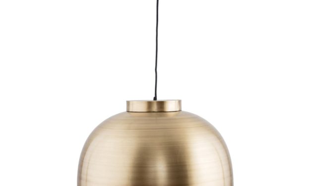 HOUSE DOCTOR rund loftslampe af messing