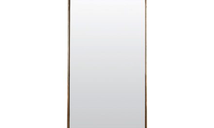 HOUSE DOCTOR Reflektion Spejl med messing belagt ramme