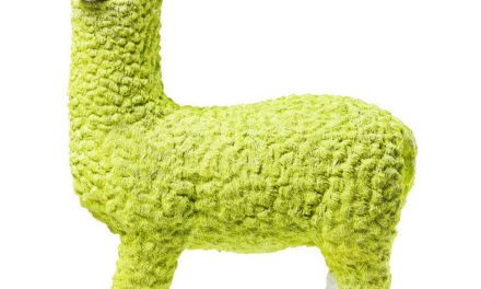 KARE DESIGN Sparebøsse Alpaca Lime 62 cm