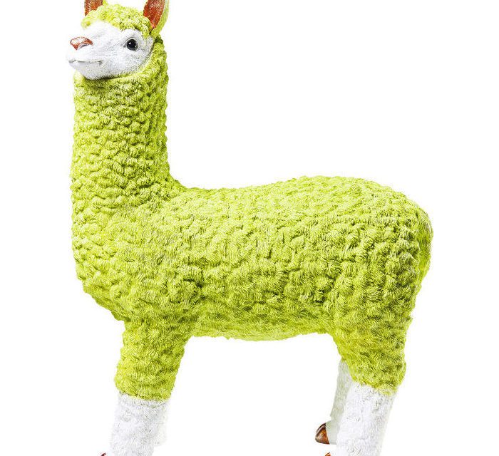 KARE DESIGN Sparebøsse Alpaca Lime 62 cm