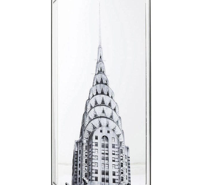 KARE DESIGN Billede, Mirror Chrysler Building 120 x 60 cm