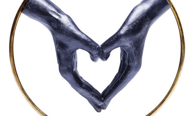 KARE DESIGN Figur, Object Elements Heart Hand