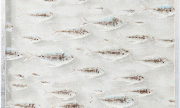 KARE DESIGN Vægdekoration, Frame Shoal Visible 100 x 100 cm