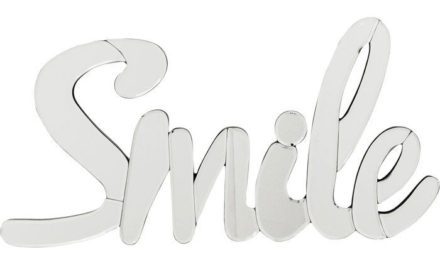 KARE DESIGN Vægdekoration, Spejl Smile Lille