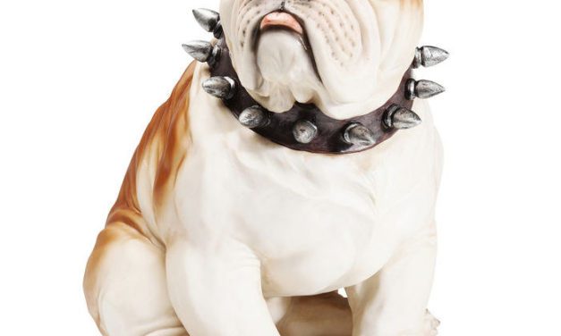 KARE DESIGN Sparebøsse Watching Bulldog