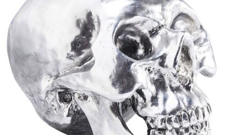 KARE DESIGN Figur, Head Skull 28 cm