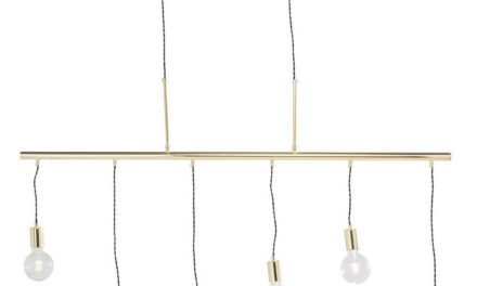 KARE DESIGN Loftslampe, Pole Brass Six