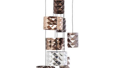 KARE DESIGN Loftslampe, Dancing Queen Triangle Nine