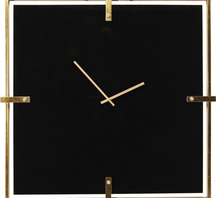 KARE DESIGN Vægur, Sort Mamba